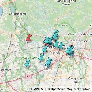 Mappa 24030 Presezzo BG, Italia (5.51412)