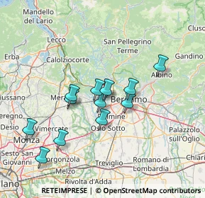 Mappa 24030 Presezzo BG, Italia (12.38083)