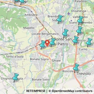 Mappa 24030 Presezzo BG, Italia (2.89917)
