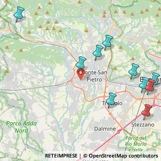 Mappa 24030 Presezzo BG, Italia (5.93364)
