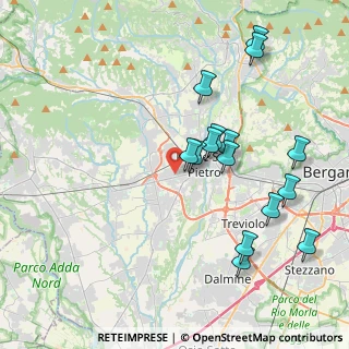Mappa 24030 Presezzo BG, Italia (4.122)