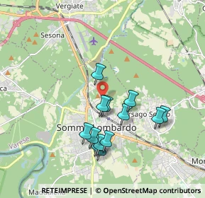 Mappa Via Monte Cervino, 21019 Somma Lombardo VA, Italia (1.66231)