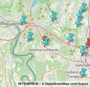 Mappa Via Monte Cervino, 21019 Somma Lombardo VA, Italia (6.63412)