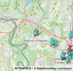 Mappa Via Monte Cervino, 21019 Somma Lombardo VA, Italia (6.90385)