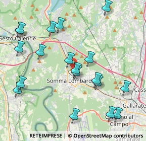 Mappa Via Monte Cervino, 21019 Somma Lombardo VA, Italia (4.58316)