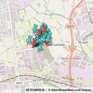 Mappa Via Giuseppe Garibaldi, 24066 Pedrengo BG, Italia (0.25667)