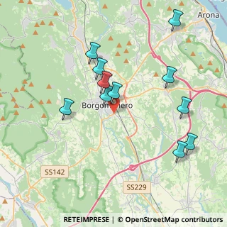 Mappa Viale Guglielmo Marconi, 28021 Borgomanero NO, Italia (3.94364)