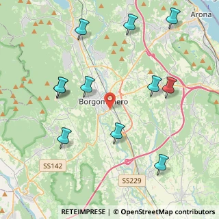 Mappa Viale Guglielmo Marconi, 28021 Borgomanero NO, Italia (4.73455)