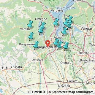 Mappa Viale Guglielmo Marconi, 28021 Borgomanero NO, Italia (13.75846)