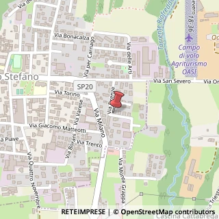Mappa Via Firenze, 35, 21040 Magnago, Milano (Lombardia)