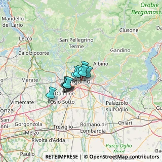Mappa Parco Clementina, 24125 Bergamo BG, Italia (6.23455)