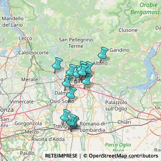 Mappa Parco Clementina, 24125 Bergamo BG, Italia (10.23714)