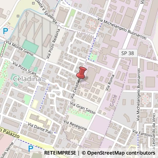 Mappa Via Celadina, 5, 24020 Gorle, Bergamo (Lombardia)