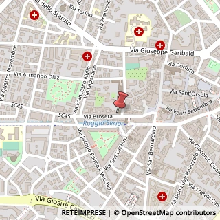Mappa Via Broseta, 25, 24122 Bergamo, Bergamo (Lombardia)