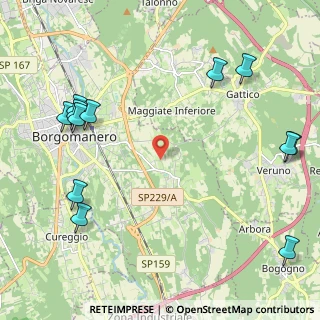 Mappa Via Croce, 28021 Borgomanero NO, Italia (2.86417)
