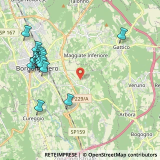 Mappa Via Croce, 28021 Borgomanero NO, Italia (2.5)