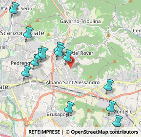 Mappa Via Zerra, 24061 Albano Sant'Alessandro BG, Italia (2.31154)