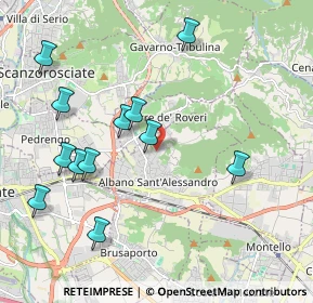 Mappa Via Guglielmo Marconi, 24061 Albano Sant'Alessandro BG, Italia (2.14833)