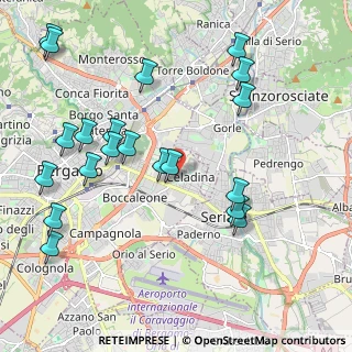 Mappa Via Giovanni da Verrazzano, 24125 Bergamo BG, Italia (2.367)
