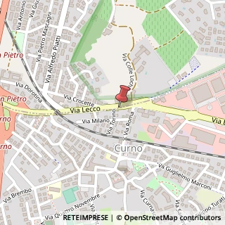 Mappa Via Lecco, 17, 24035 Curno BG, Italia, 24035 Curno, Bergamo (Lombardia)