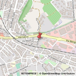 Mappa Via Roma,  18, 24035 Curno, Bergamo (Lombardia)