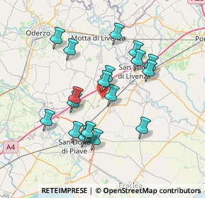 Mappa Via Cal Torta, 30022 Ceggia VE, Italia (6.62684)