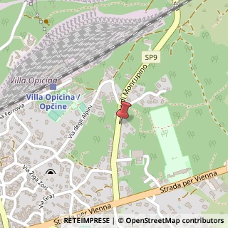Mappa Via di Monrupino, 57, 34151 Trieste, Trieste (Friuli-Venezia Giulia)