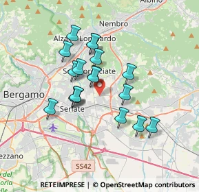 Mappa Via G. Garibaldi, 24066 Pedrengo BG, Italia (2.85444)