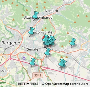 Mappa Via G. Garibaldi, 24066 Pedrengo BG, Italia (2.60615)