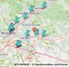 Mappa Via G. Garibaldi, 24066 Pedrengo BG, Italia (4.34)