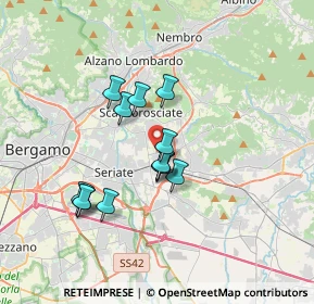 Mappa Via G. Garibaldi, 24066 Pedrengo BG, Italia (2.80923)