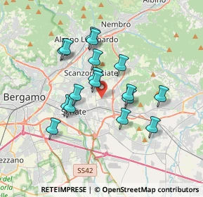 Mappa Via G. Garibaldi, 24066 Pedrengo BG, Italia (3.00353)