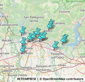 Mappa Via G. Garibaldi, 24066 Pedrengo BG, Italia (10.36231)