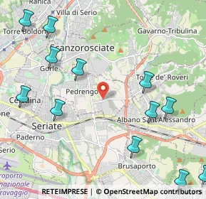 Mappa Via G. Garibaldi, 24066 Pedrengo BG, Italia (2.79917)