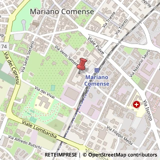 Mappa Via XX Settembre, 54, 22066 Mariano Comense, Como (Lombardia)