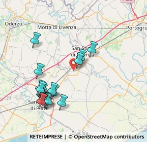 Mappa Via Cavour, 30022 Ceggia VE, Italia (7.796)