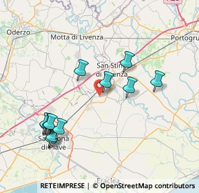 Mappa Via Cavour, 30022 Ceggia VE, Italia (8.0225)