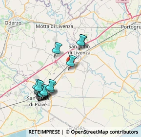 Mappa Via Cavour, 30022 Ceggia VE, Italia (7.91176)