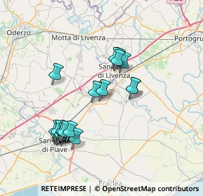 Mappa Via Cavour, 30022 Ceggia VE, Italia (7.114)