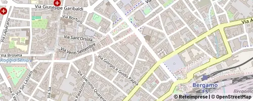Mappa Bergamo