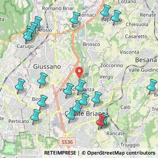 Mappa Via Papa Giovanni XXIII, 20843 Verano Brianza MB, Italia (2.76)