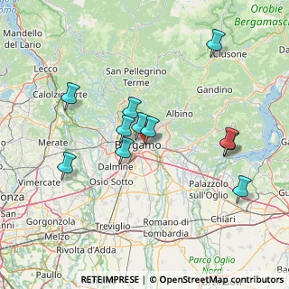 Mappa Via Luigi Pelandi, 24125 Bergamo BG, Italia (13.96455)