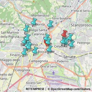 Mappa Via Luigi Pelandi, 24125 Bergamo BG, Italia (1.63529)