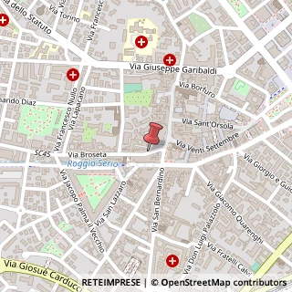 Mappa Piazza Pontida, 22, 24122 Bergamo, Bergamo (Lombardia)