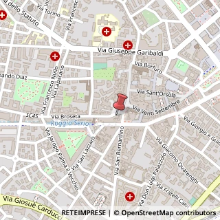 Mappa Piazza Pontida, 6a, 24122 Bergamo, Bergamo (Lombardia)