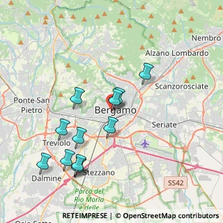 Mappa Via XX Settembre, 24100 Bergamo BG, Italia (3.97)