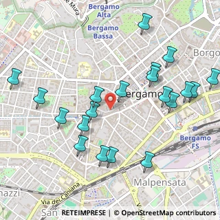 Mappa Via XX Settembre, 24100 Bergamo BG, Italia (0.5725)