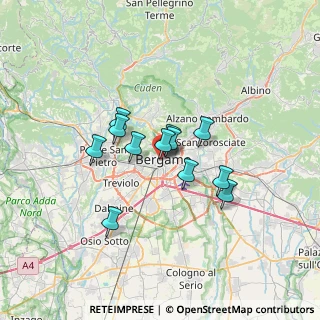 Mappa Via XX Settembre, 24100 Bergamo BG, Italia (4.71917)