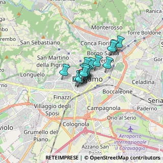 Mappa Via XX Settembre, 24100 Bergamo BG, Italia (0.76625)