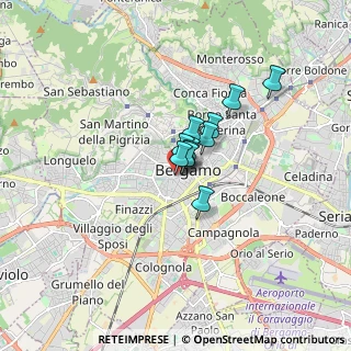 Mappa Via XX Settembre, 24100 Bergamo BG, Italia (0.83)